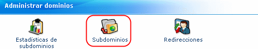 Crear un Subdominio en cPanel